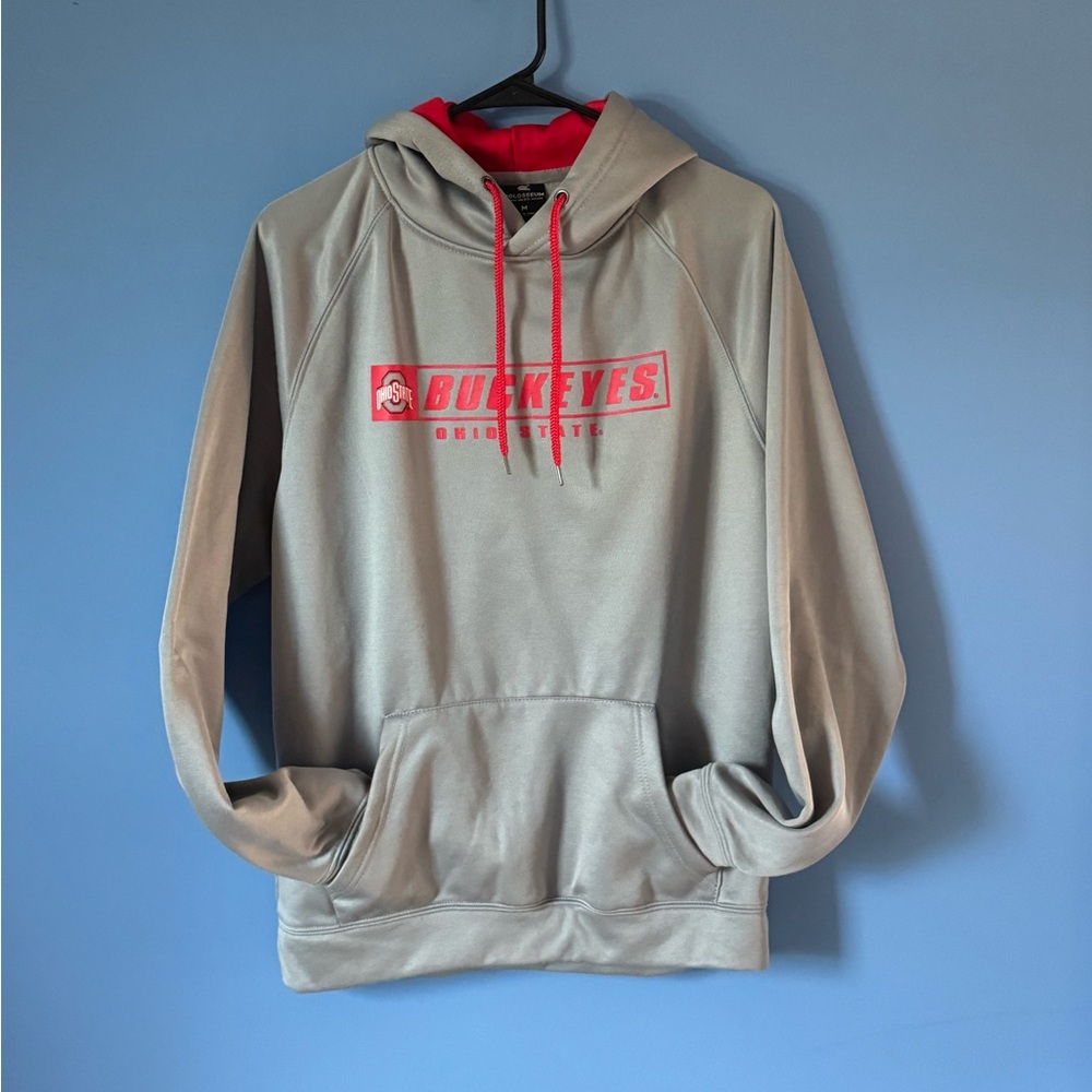 The Ohio State University Gray Buckeyes Men's Hoodie